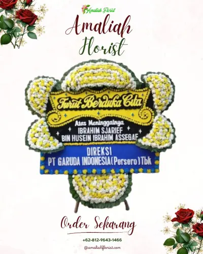 Papan Bunga Duka di Pasarean